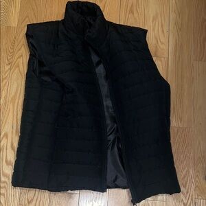 Men's Black Quilted Vest